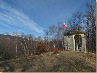 la panoramica Cappella d'Sciarè...