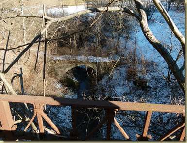 il vecchio ponte sull'Ondella...