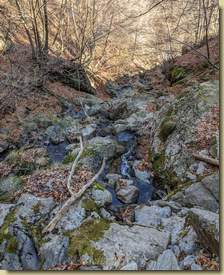 il Rio Grande, che qui esce allo scoperto dopo un lungo tratto sotterraneo...