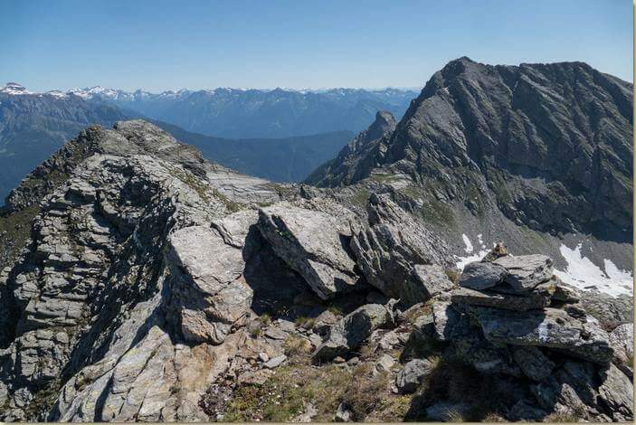 sul Pizzo del Dosso...