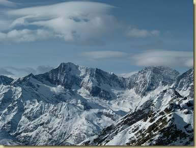 vista verso la Weissmies...