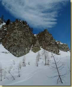 vista verso la Costa del Dosso...