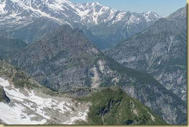 il Pizzo di Mezzo e il Seehorn...