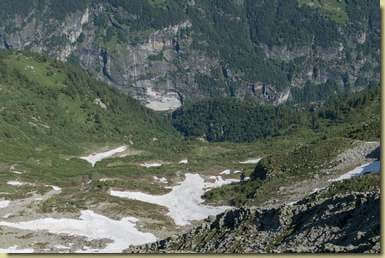 il versante nord-ovest...