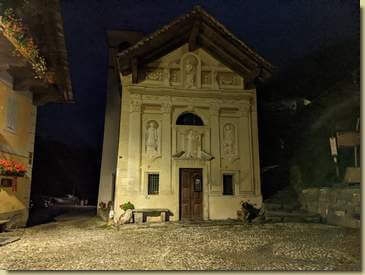 partenza quasi notturna da S. Antonio...