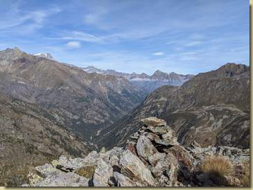 uno dei tre ometti sulla cima...