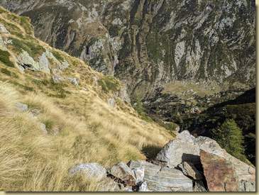 verso il muretto...