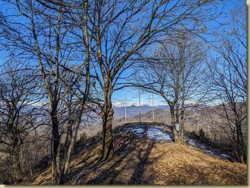 verso il Monte Calvario..