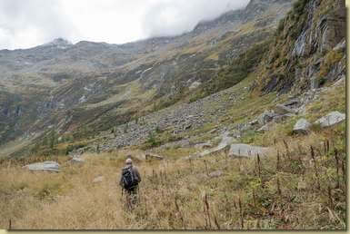 verso la zona di Scarpia...
