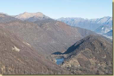 i Laghetti, il Monte Cerano e il Poggio Croce...