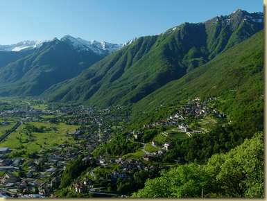 vista verso Fomarco e Pieve Vergonte...