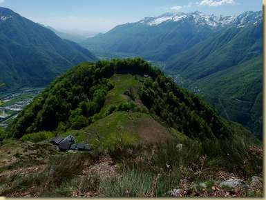 panorama dalla Testa del Frate...