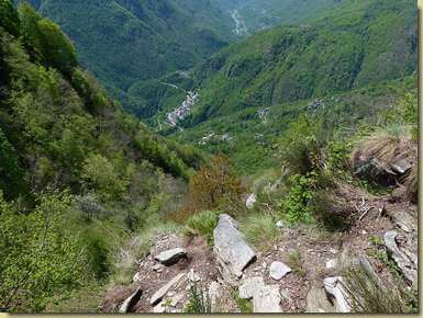 sulla dorsale verso Camugher...