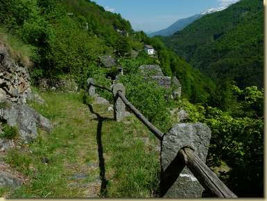 sulla antica mulattiera della Valle Anzasca...