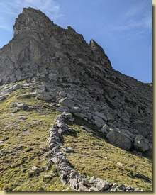 il muretto del Passo del Muretto...