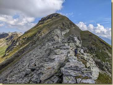 verso il Pizzo Pojala...