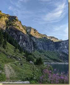 costeggiando il lago...