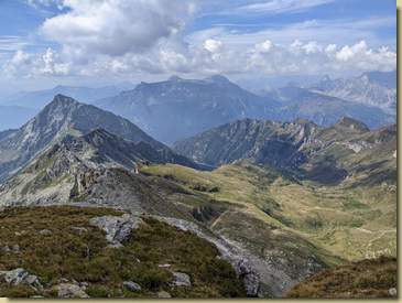 vista verso sud...