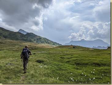 sui prati dell'Alpe Pojala...