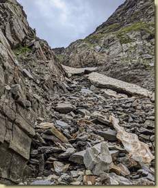 saliamo per un tratto nel canale...
