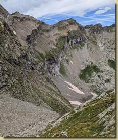 bella vista verso il Corno di Cramec...