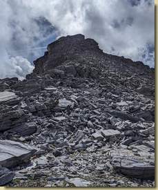 la pietraia discesa...