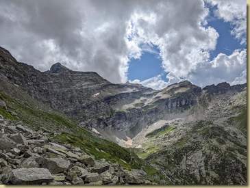 un ultimo sguardo al Pizzo Quadro...