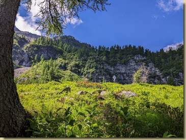 arrivo all'Alpe Lorino...