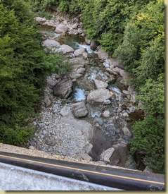 al ponte sul Torrente Cairasca...