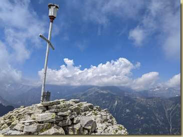 sul Pizzo del Rovale...