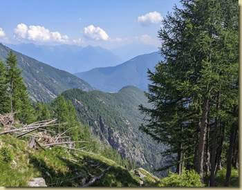 vista sulla Costa di Agrello...