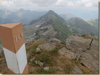 sulla cima del Pizzo San Martino...