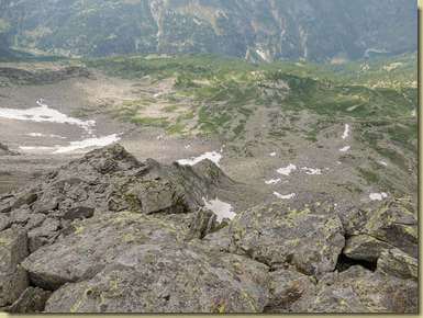 il versante risalito...