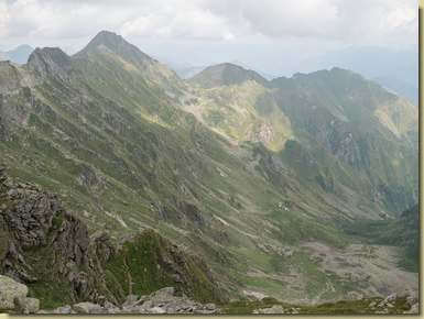 il versante di Lavazzero...