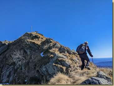 verso la cima della Res...