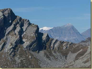 la cresta nord della Pioda di Crana e il Monte Leone...