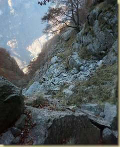 salendo il canale...