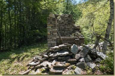 il rudere della Cappella dei Giovi...