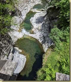 il Torrente Doveria (Diveria in Italia...)
