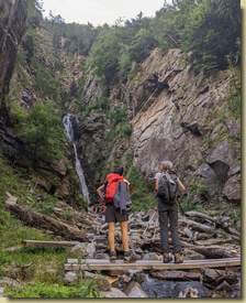 uno dei torrenti laterali...