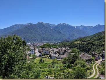 scendendo a Cisore...