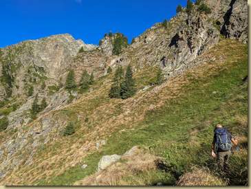 in salita verso l'Alpe Pisse...