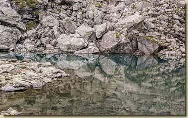 riflessi nell'acqua...