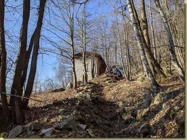 verso l'Alpe Ciresi Negreri...