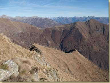 la cresta nord...
