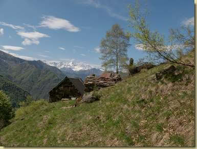 arrivo all'Alpe Rosso...