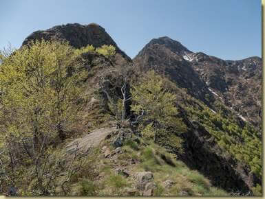 salendo al Monte Turi...