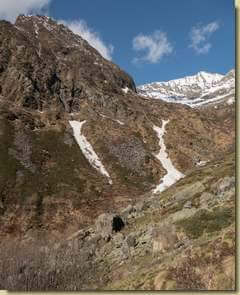 in alto, il Pizzo San Martino...