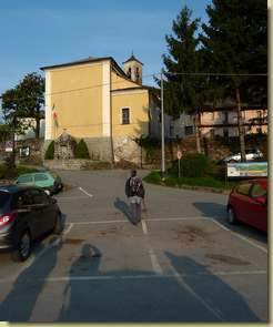partenza da Cavaglio...