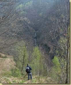 la cascata del Rio Biessen...